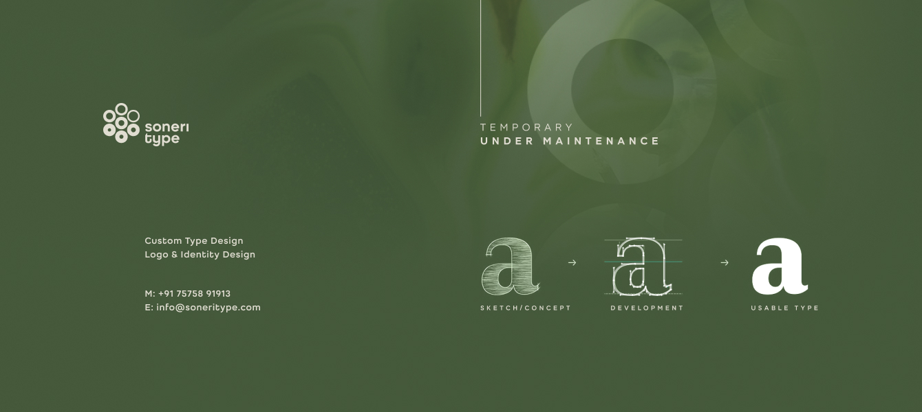Soneritype - A digital type foundry